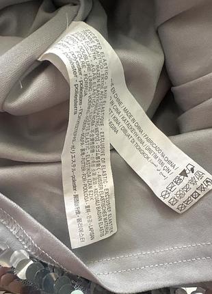 Сукня паєтки stradivarius 9