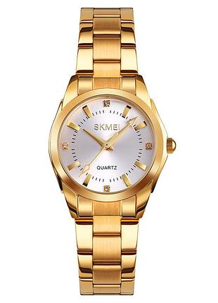 Женские часы skmei 1620gd gold