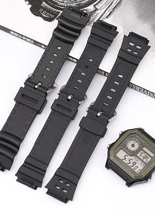 Ремешок для casio ae-1000w black si si 2