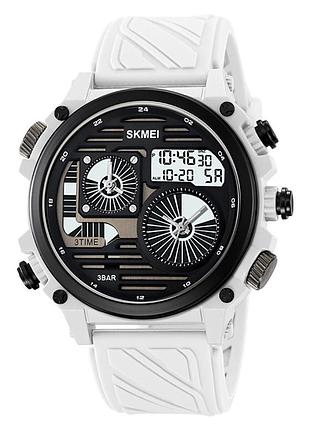 Мужские часы skmei 2202pwt white