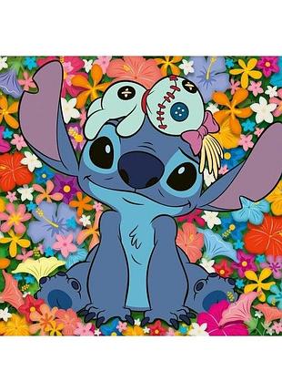 Пазл ravensburger disney стич и скрам stitch and scrump, 1000 деталей, 70×50 см