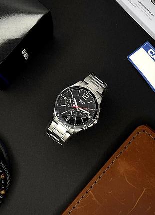 Мужские часы casio mtp-1374d-1a 2