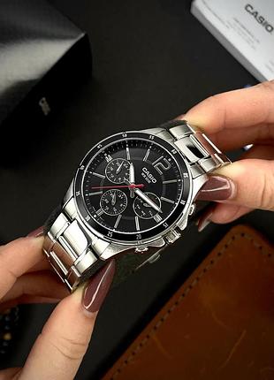 Мужские часы casio mtp-1374d-1a 5