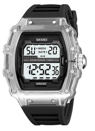 Мужские часы skmei 2296wtbk white-black