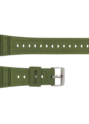 Ремінець для годинника skmei 1628agwt army green-white