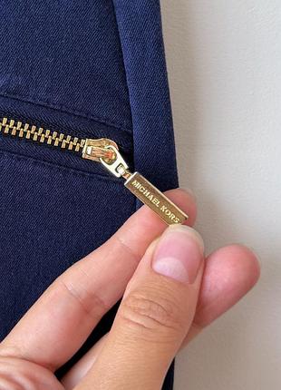 Michael kors синие брюки брюки узкие 3