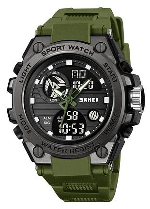 Спортивные мужские часы skmei 2360ag army green
