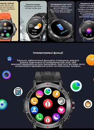 Умные часы modfit expedition compass black 10