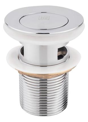 Донный клапан lidz tani 004 нажимной 1 1/4" с переливом chrome