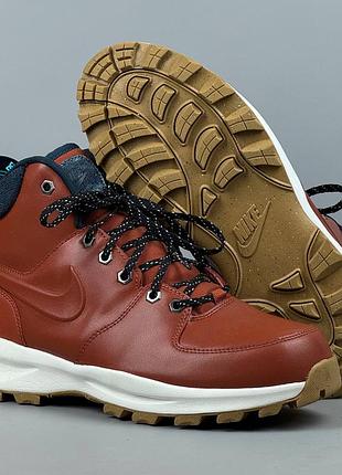 Nike manoa leather кеды кеди кроссовки кросівки обувь взуття шкіра черевики демисезон ботинки кожа найк демісезон шкіряні найки