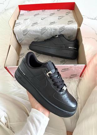 Кроссовки nike air force 1 low sp 1017 alyx 9sm black арт 0229
