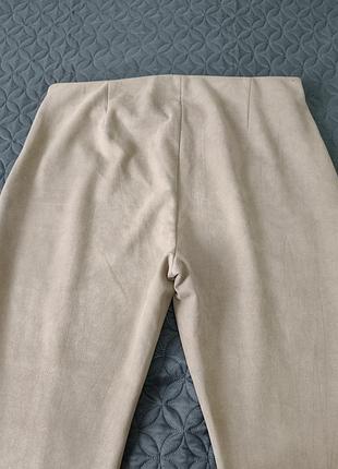 Брюки из экозамши 6