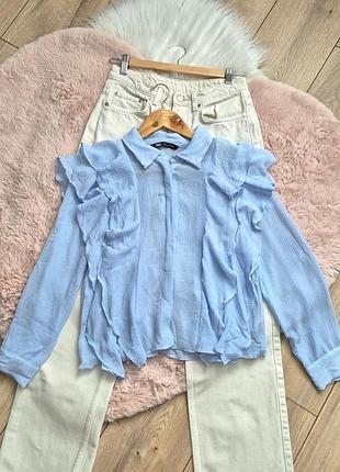 Рубашка блузка женская zara