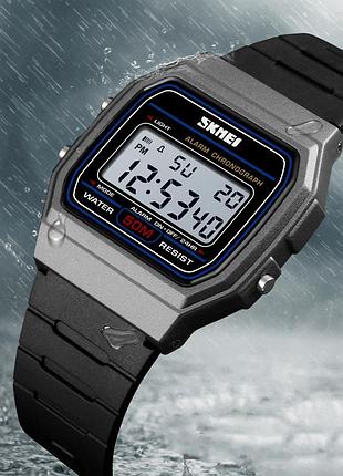 Наручний годинник skmei 1412si silver 4
