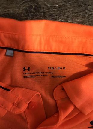 Поло under armour на хлопчика оригінал 3