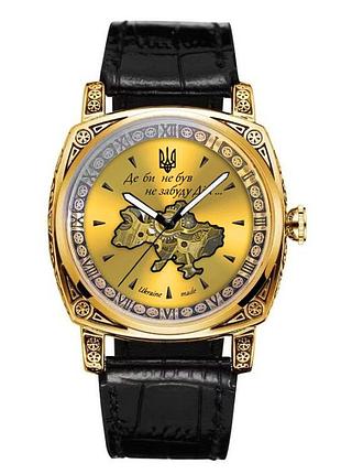 Мужские часы awarder 021-3d где бы ни были gold-black
