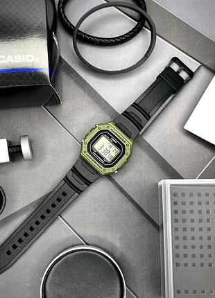 Мужские часы casio w-218h-3a 2