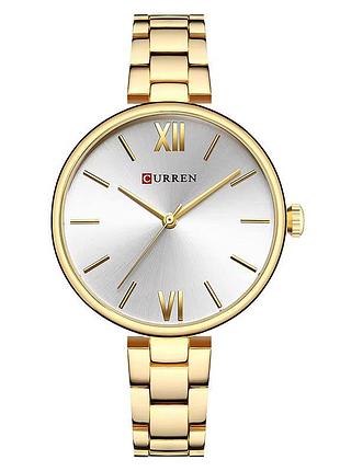 Curren 9017 gold-white stopped