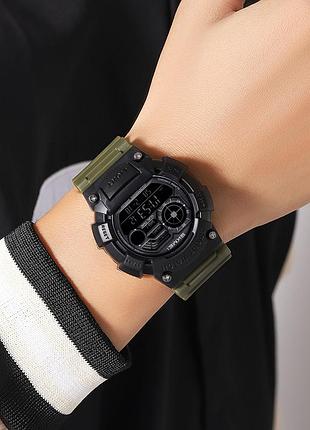 Skmei 2403ag army green 4