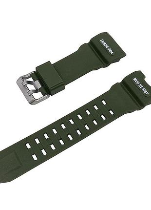Ремешок для casio g-shock gwg-1000 army green si