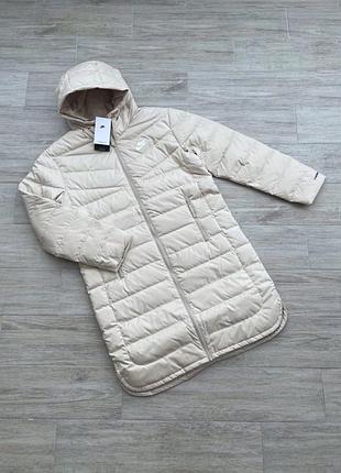 Оригінал! сша! жіноча утеплена парка nike sportswear therma-fit repel windrunner dh4075-206 нова
