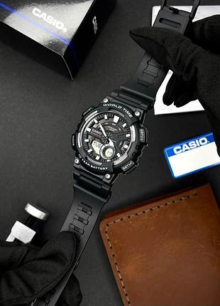 Чоловічий годинник casio aeq-110w-1a 5