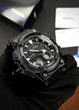 Чоловічий годинник casio aeq-110w-1a 6