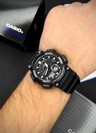 Чоловічий годинник casio aeq-110w-1a 7