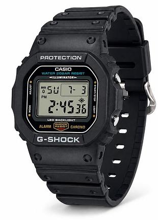 Мужские часы casio g-shock dw-5600ue-1er противоударный с водозащитой 20 atm