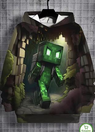 Модний світшот майнкрафт minecraft 12-14 років
