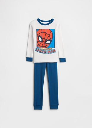 Дитяча піжама marvel spider-man gap лонгслів і штани