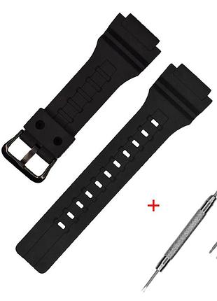 Ремінець для casio ae-1400 black bk