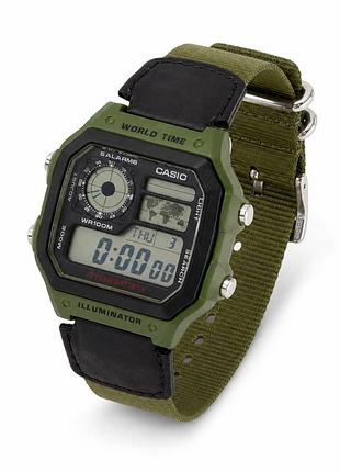 Мужские часы casio ae-1200whb-3b