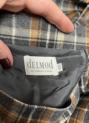 Шикарна вовняна спідниця-олівець delmod 🤎 5