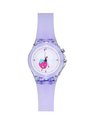 Дитячий годинник better 011 led strawberries purple
