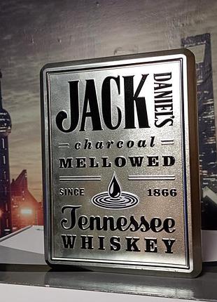 Металева подарункова коробка (костер/кейс) jack daniel's tennessee whiskey.