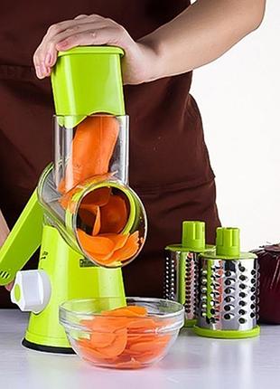 Тертка, овочерізка - мультислайсер для овочів і фруктів kitchen master