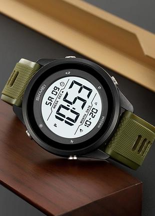 Skmei 2498pagwt army green-wnite 2