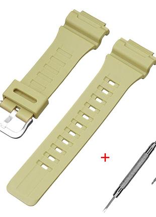 Ремінець для casio ae-1000w beige si