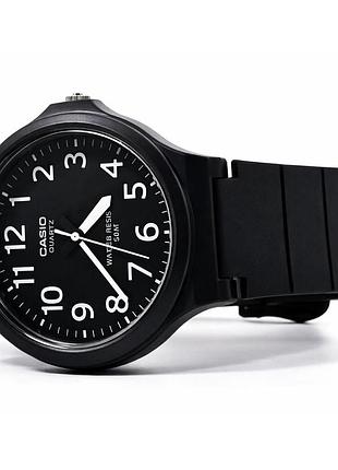 Чоловічий годинник casio mw-240-1b – класична модель з полімерним корпусом та водозахистом 5 atm 3