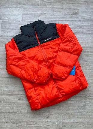 Оригинальная теплая мужская куртка columbia puffect ii wx9488-813 в новом состоянии