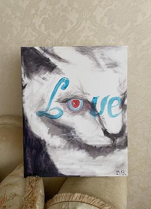 Картина ручної роботи love 2