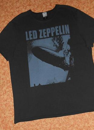 Футболка led zeppelin/amplified/рок мерч