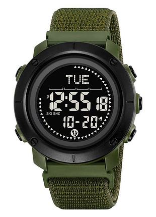 Skmei 2620nag army green + compass