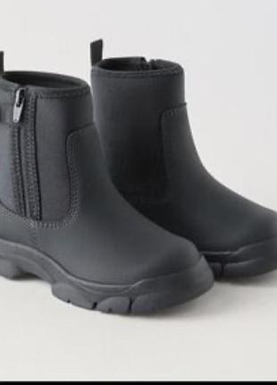 Чоботи zara 25р унісекс 16см устілка