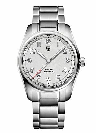 Мужские часы pagani design pd-1717 silver-white