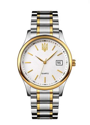 Классические часы awarder 023 тризуб золото, японский механизм