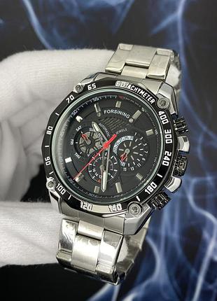 Forsining 6910 silver-black 4