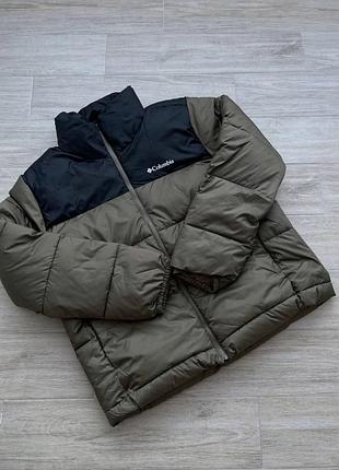 Оригинальн! сша! мужская куртка пуховик columbia puffect jacket xm1833-398 в новом состоянии