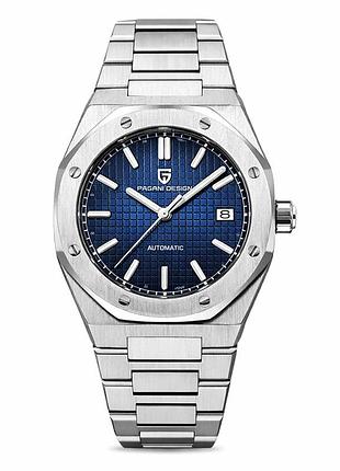 Мужские часы pagani design pd-1673 silver-blue